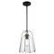 Westinghouse Pendant 60W Kewadin, Matte Black Clear Bell Glass 6130100 - alternate 8